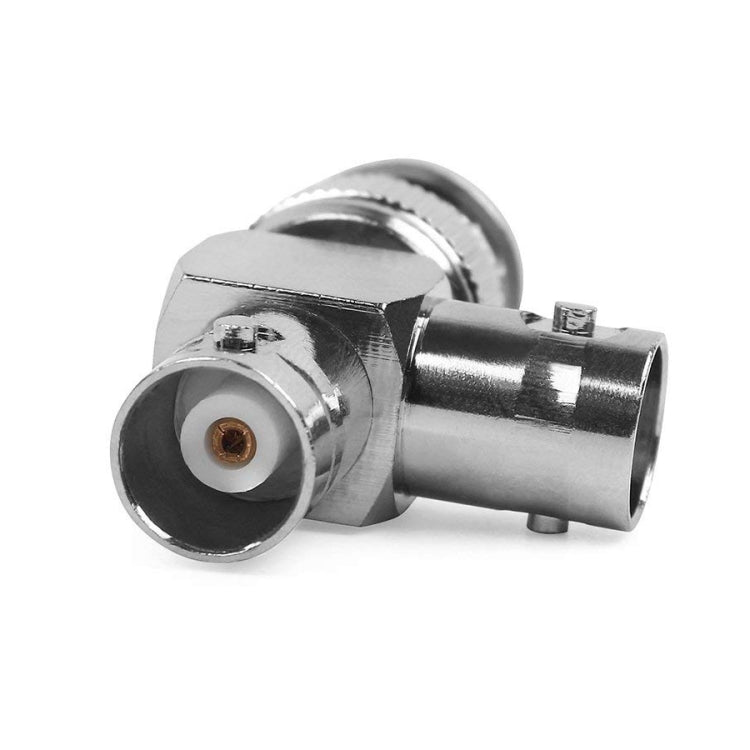 BNC Male + 2 x BNC Female Connector Coaxial Adapter, Coaxial Adapte BNC Male + 2 x BNC Female Connector Coaxial Adapter, Coaxial Adapte